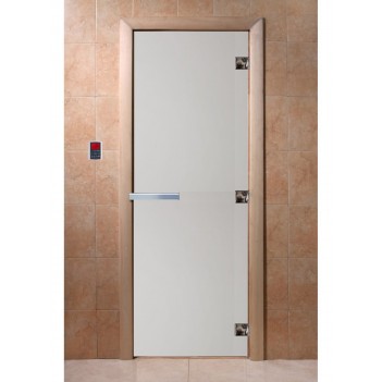 Дверь для бани DoorWood Сатин, 2100x900 мм