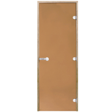 Дверь для бани Harvia STG 9x19 коробка ольха, стекло бронза