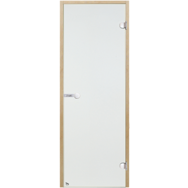 Дверь для бани Harvia STG 7x19 коробка ольха, прозрачное стекло