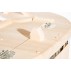 Фитобочка круглая НКЗ PREMIUM Гигант из кедра, со скошенной крышкой, диаметр 100 см, высота 130 см / 40 мм
