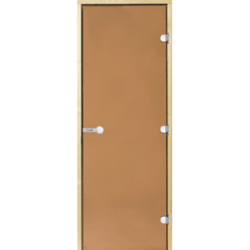 Дверь для бани Harvia STG 8x21 коробка сосна, стекло бронза