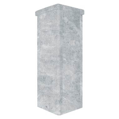 Облицовка на трубу для печи Гефест Классика Avangard 24М/П2 (115х790) (3 ярус) под шибер Талькохлорит, высота 790 мм
