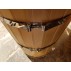 Купель овальная НКЗ из кедра, 120x78x100 см / 40 мм