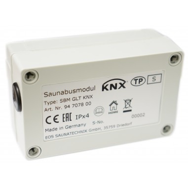 Модуль EOS KNX для удаленного управления сауной через систему Умный дом