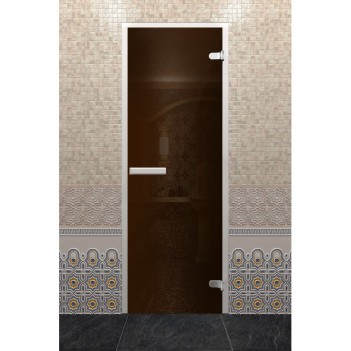 Дверь для хамама DoorWood Лайт Бронза, 2000х800 мм