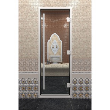 Дверь для хамама DoorWood Престиж Прозрачное, 1900х800 мм