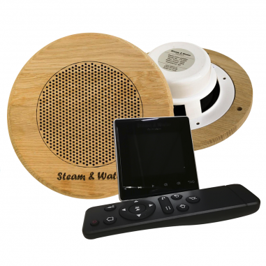 Комплект акустической системы SW 2 Black Standart Wood, круг (Встраиваемый)