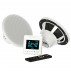 Комплект акустической системы для сауны и хамам, bluetooth, USB, SD STEAMTEC TOLO-music system