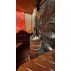 Чугунная печь для бани Атмосфера в ламелях Окаменевшее дерево перенесенный рисунок до 22 м3