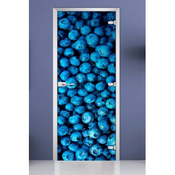 Стеклянная межкомнатная дверь DoorWood с фотопечатью Fruite-03, 2000х600 мм