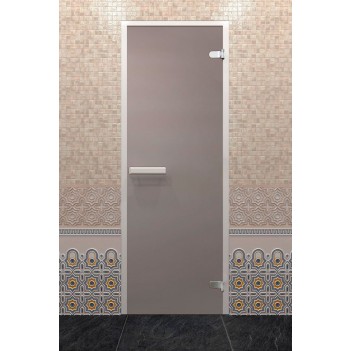 Дверь для хамама DoorWood Лайт Сатин, 1900х700 мм
