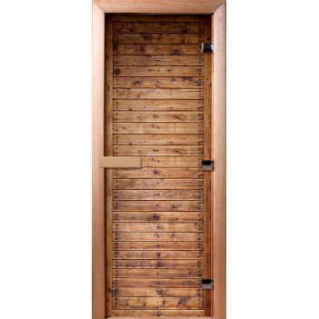 Дверь для бани DoorWood Фотопечать А020, 2000x800 мм