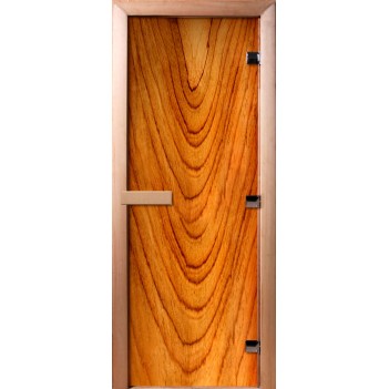 Дверь для бани DoorWood Фотопечать А050, 1800x800 мм