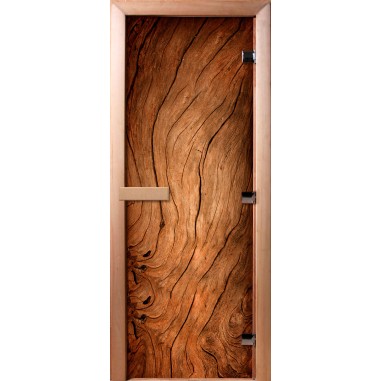 Дверь для бани DoorWood Фотопечать А052, 1900x700 мм