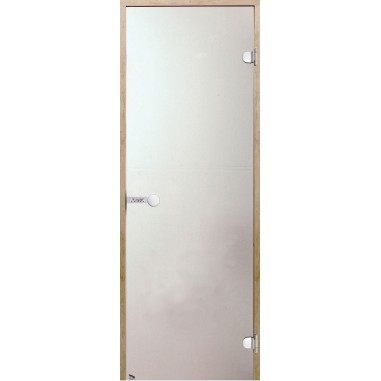 Дверь для бани Harvia STG 8x19 коробка сосна, стекло сатин