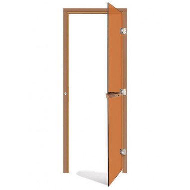 Дверь для бани стеклянная SAWO 730-3SGD-R бронза 1900х700