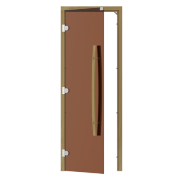 Комплект двери для бани SAWO 741-3SGD-L-1 бронза 1900х700