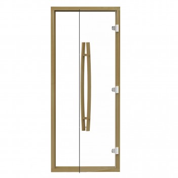 Дверь для бани стеклянная SAWO 741-4SCD-1 прозрачная 1900х700