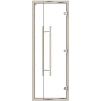 Дверь для бани стеклянная SAWO 741-4SCD-3 прозрачная 1900х700