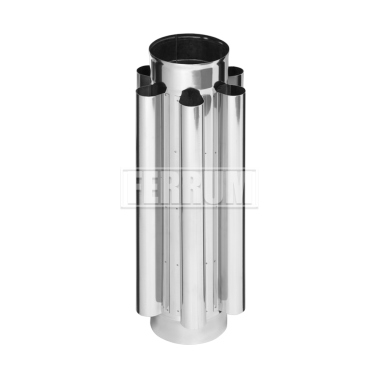 Дымоход-конвектор (430/0,8мм) D 150 Ferrum