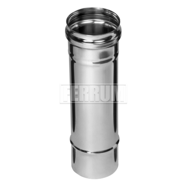 Дымоход 1,0м (430/0,8 мм) D 115 Ferrum