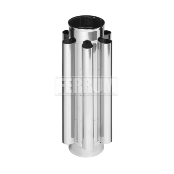 Дымоход-конвектор (430/0,8мм) D 115 Ferrum