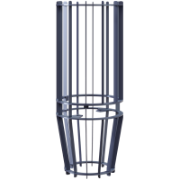 Сетка на трубу под шибер 115 (300х770) Гефест Avangard 24 Тюльпан