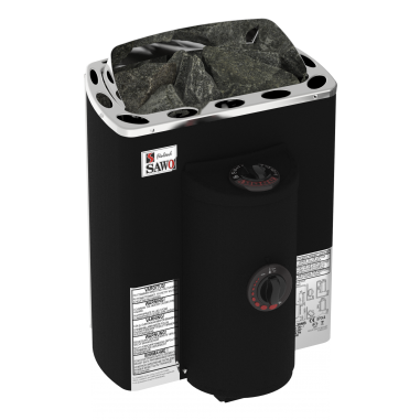 Электрическая печь SAWO FIBER COATED MINI XMX-30NB-P-F 3 кВт (со встроенным пультом)