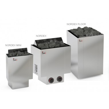 Электрическая печь SAWO Nordex Floor NRFS-90NS-Z 9 кВт (пульт и блок мощности докупаются отдельно)