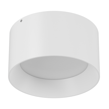 Светильник светодиодный потолочный накладной , серия BQ, Белый, 12Вт, IP20, Теплый белый (3000К)