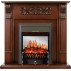 Каминокомплект Royal Flame Venice - Махагон коричневый антик с очагом Fobos FX M Black