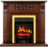 Каминокомплект Royal Flame Venice - Махагон коричневый антик с очагом Fobos FX Brass